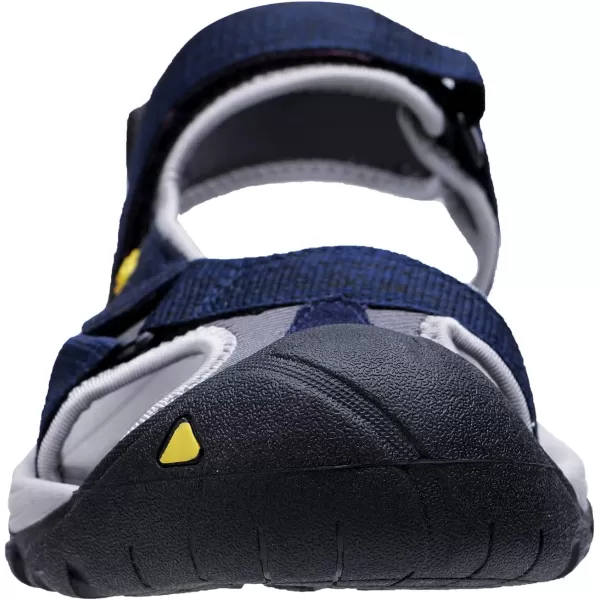 CAMEL CROWN Mens Waterproof Hiking Sandals Closed Toe Water Shoes Athletic Sport Sandals for Summer Outdoor Beach Wading BoatBlue