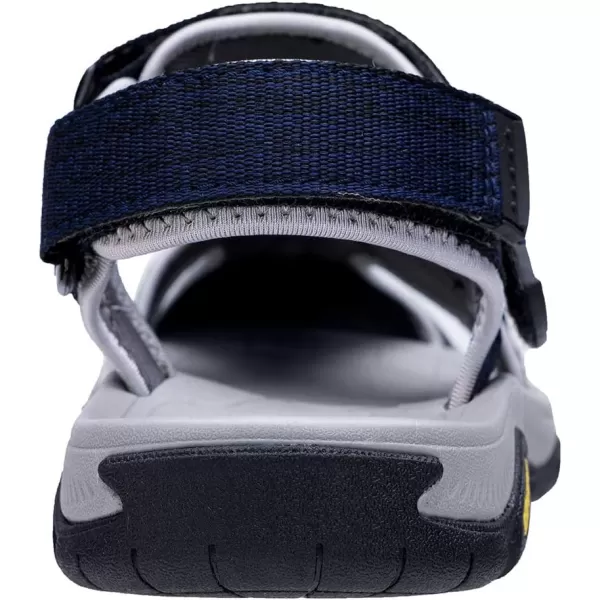 CAMEL CROWN Mens Waterproof Hiking Sandals Closed Toe Water Shoes Athletic Sport Sandals for Summer Outdoor Beach Wading BoatBlue