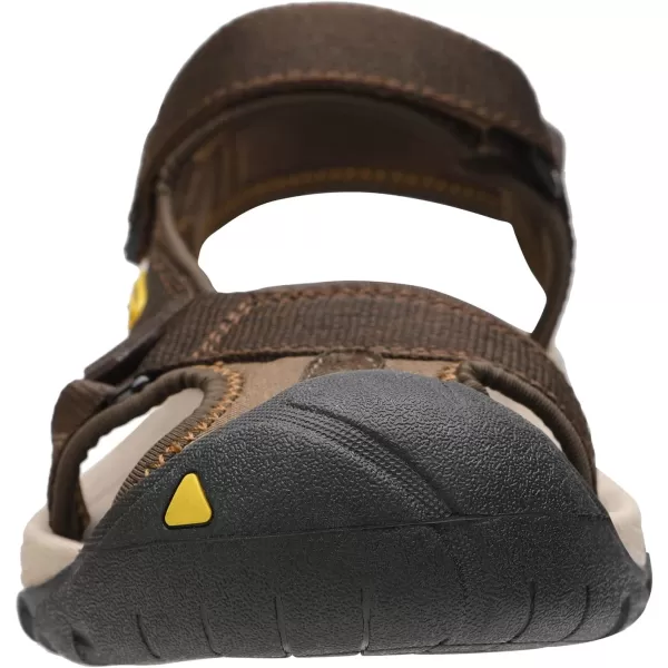 CAMEL CROWN Mens Waterproof Hiking Sandals Closed Toe Water Shoes Athletic Sport Sandals for Summer Outdoor Beach Wading BoatBrown