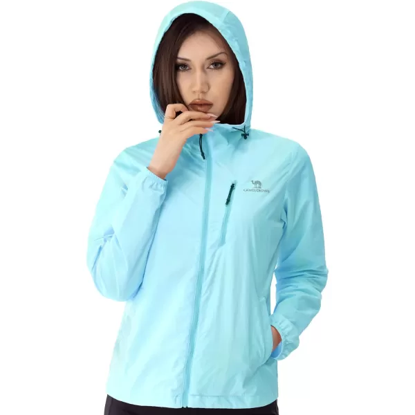 CAMEL CROWN Womens UPF 50 Sun Protection Hoodie Jacket Lightweight Long Sleeve Sun Shirt Women for Hiking with Pocket ZipupGreen