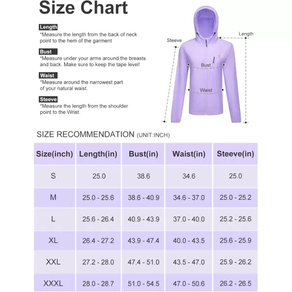 CAMEL CROWN Womens UPF 50 Sun Protection Hoodie Jacket Lightweight Long Sleeve Sun Shirt Women for Hiking with Pocket ZipupPurple