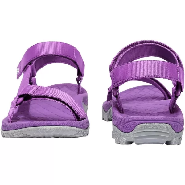 CAMEL CROWN Hiking Sport Sandals for Women Antiskidding Water Sandals Comfortable Athletic Sandals for Outdoor Wading BeachPurple