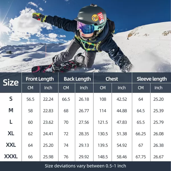 CAMEL CROWN Womens Ski Jacket Thicken Winter Snow Coat Warm Fleece Mountain Waterproof Female Jacket Hooded WindbreakerMblack