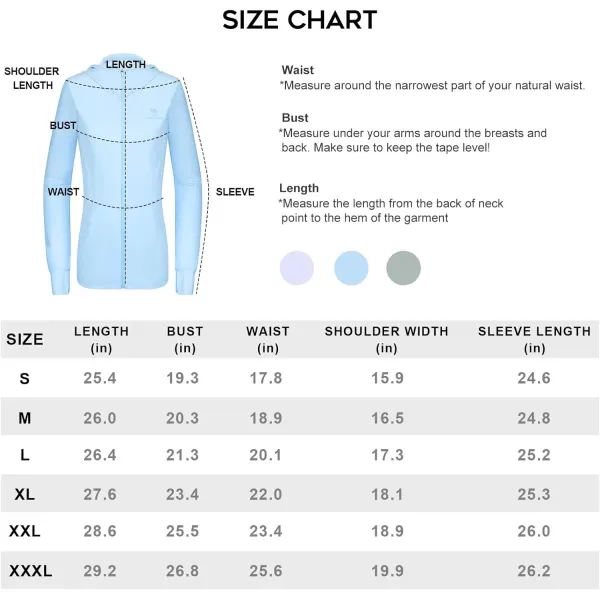 CAMEL CROWN Womens UPF 50 Sun Protection Hoodie Cycling Jacket Cooling Shirt Full ZipBlue