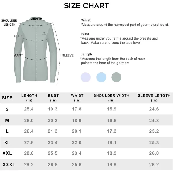 CAMEL CROWN Womens UPF 50 Sun Protection Hoodie Cycling Jacket Cooling Shirt Full ZipGrey