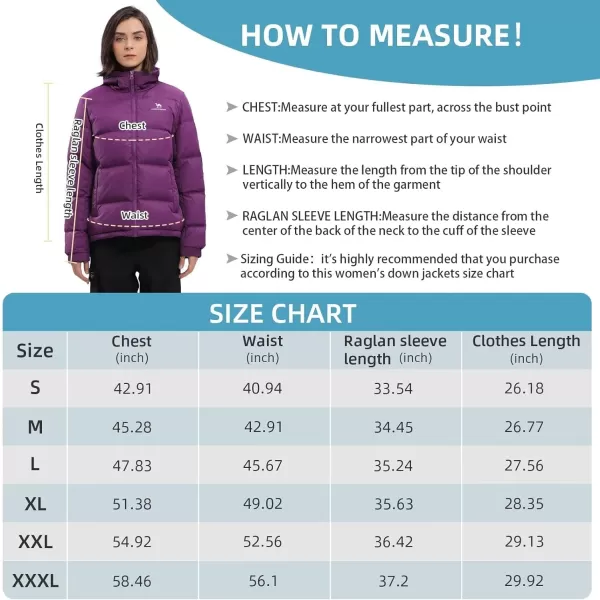 CAMEL CROWN Womens Warm Down Jacket Oversized Lightweight Cotton Down Coat Warm Winter Coats Zip Insulated Puffer JacketLight Gray
