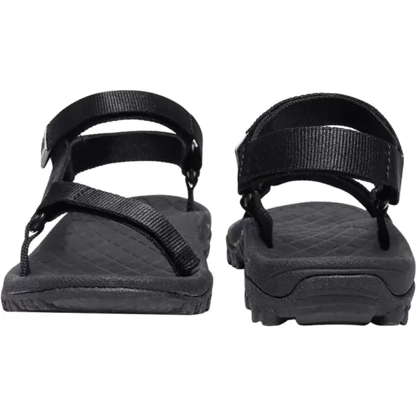 CAMEL CROWN Hiking Sport Sandals for Men Antiskidding Water Sandals Comfortable Athletic Sandals for Outdoor Wading BeachBlack