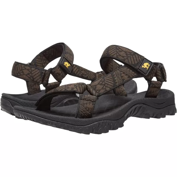 CAMEL CROWN Hiking Sport Sandals for Men Antiskidding Water Sandals Comfortable Athletic Sandals for Outdoor Wading BeachBlackBrown