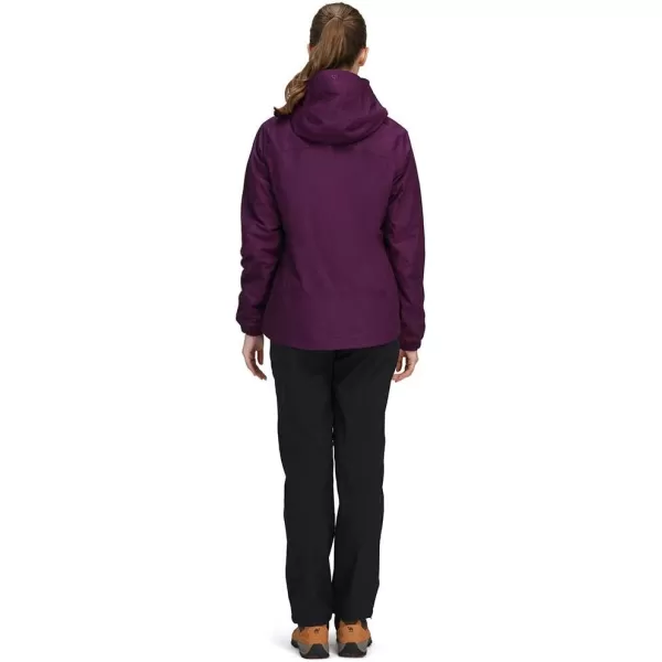 CAMEL CROWN Womens Ski Jacket Waterproof 3 in 1 Winter Jacket Windproof Warm Fleece Hooded Snowboard Mountain Snow CoatDeep Purple