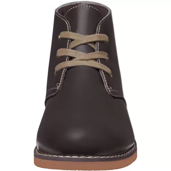 CAMEL CROWN Mens Chukka Boot Casual Oxfords Ankle Boot Midtop Lace up Shoes Fashion ComfortableBrown