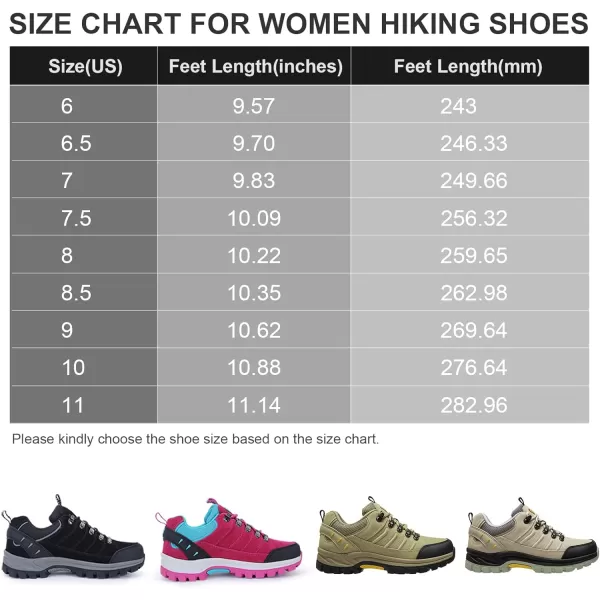 CAMEL CROWN Womens Hiking Shoes Waterproof NonSlip Breathable Lightweight Outdoor Trail Trekking SneakerTaupe