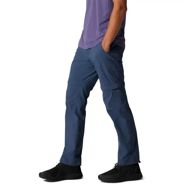 imageMountain Hardwear Mens Basin Trek Convertible Pant for Camping Hiking and Backpacking  WaterResistant and LightweightZinc