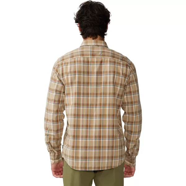imageMountain Hardwear Mens Big Cottonwood Long Sleeve ShirtMoab Tan Trailhead Plaid