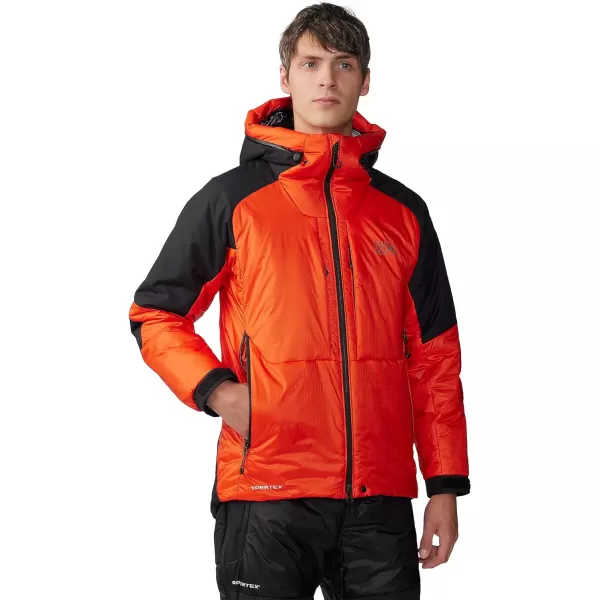 imageMountain Hardwear Mens Compressor Alpine Hooded JacketState Orange  Black