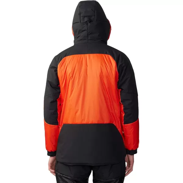 imageMountain Hardwear Mens Compressor Alpine Hooded JacketState Orange  Black