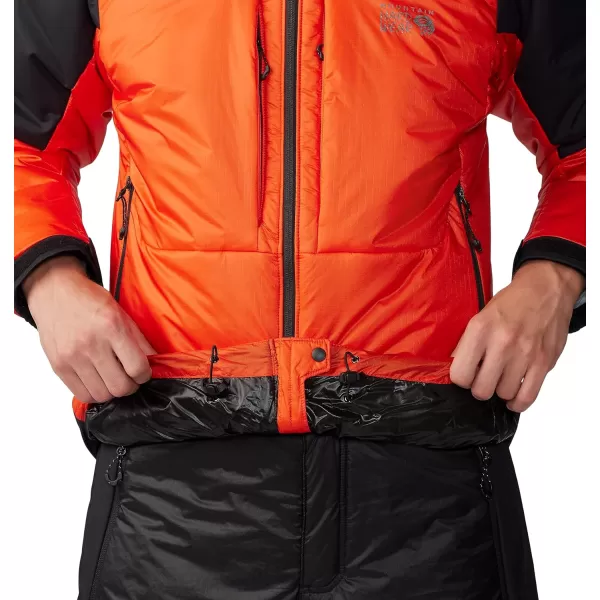 imageMountain Hardwear Mens Compressor Alpine Hooded JacketState Orange  Black