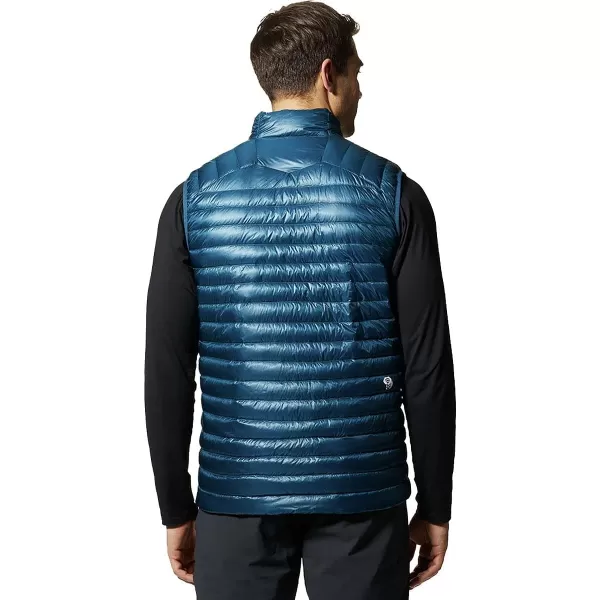 imageMountain Hardwear Mens Ghost Whisperer2 Vest for Climbing and Backpacking  Ultralight Insulated and WaterResistantDark Caspian