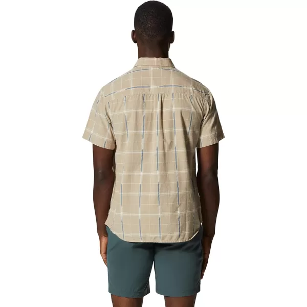 imageMountain Hardwear Mens Grove Hide Out Short Sleeve ShirtBadlands Windowpane Ikat