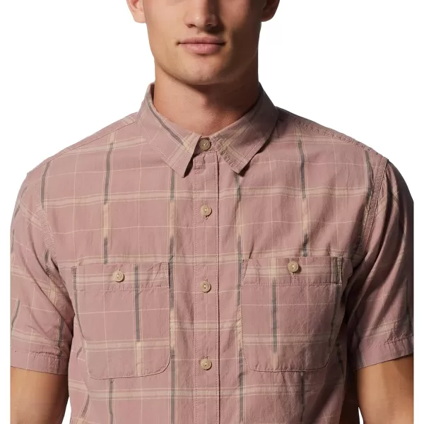 imageMountain Hardwear Mens Grove Hide Out Short Sleeve ShirtSmoky Quartz