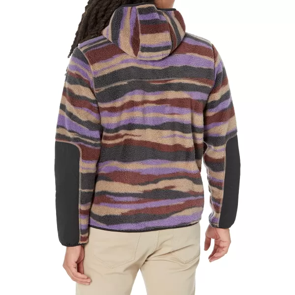 imageMountain Hardwear Mens HiCamp Fleece Hoody for Hiking Travel Backpacking and Everyday WearTrail Dust Landscape