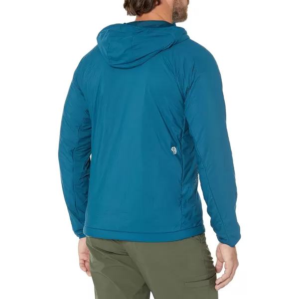 imageMountain Hardwear Mens KOR Airshell Warm Jacket  Perfect Light Jacket for Hiking Camping and Everyday WearDark Caspian