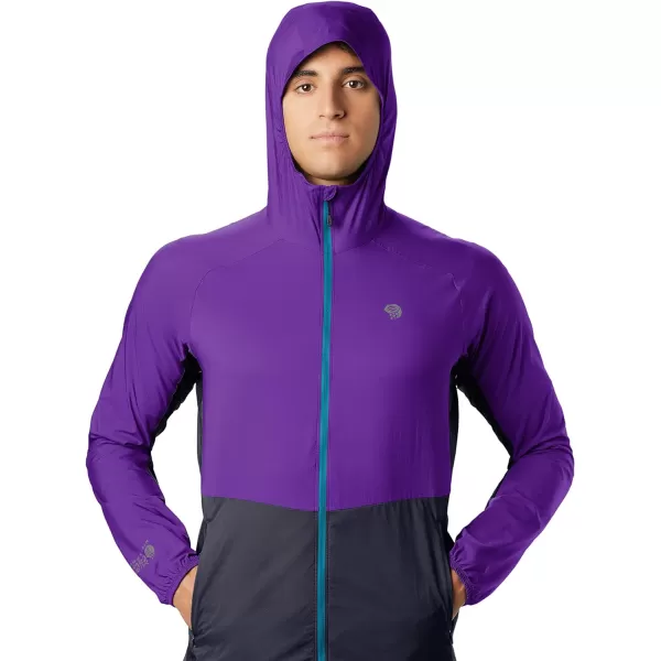 imageMountain Hardwear Mens Kor Preshell HoodyCosmos Purple