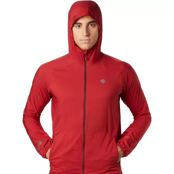 imageMountain Hardwear Mens Kor Preshell HoodyDark Brick