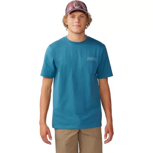 imageMountain Hardwear Mens Logo Plus M Short SleeveBaltic Blue