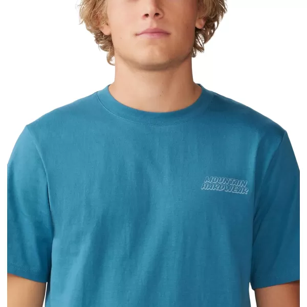 imageMountain Hardwear Mens Logo Plus M Short SleeveBaltic Blue
