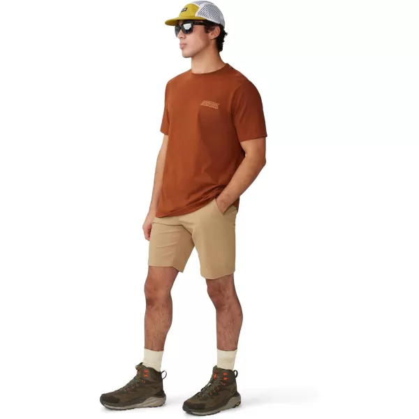 imageMountain Hardwear Mens Logo Plus M Short SleeveIron Oxide