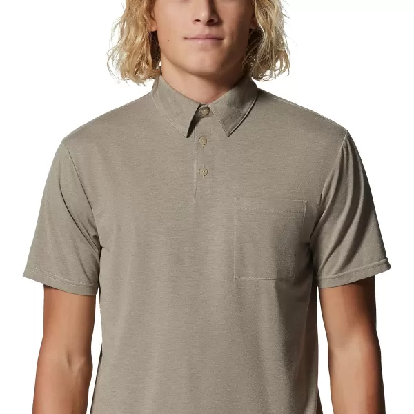 imageMountain Hardwear Mens Low Exposure PoloBadlands Eoe Stripe