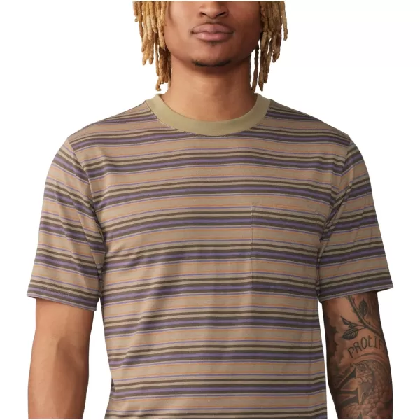 imageMountain Hardwear Mens Low Exposure Short SleeveTrail Dust Crag Stripe Print