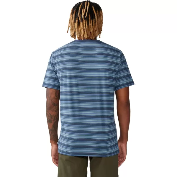 imageMountain Hardwear Mens Low Exposure Short SleeveZinc Crag Stripe