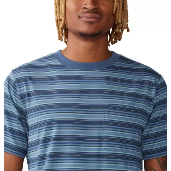 imageMountain Hardwear Mens Low Exposure Short SleeveZinc Crag Stripe