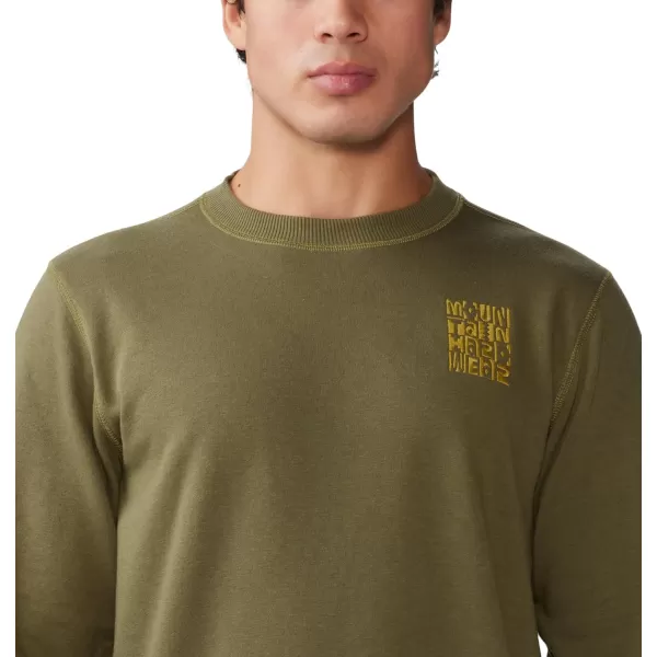 imageMountain Hardwear Mens MHW Graphic M Crew 2Combat Green