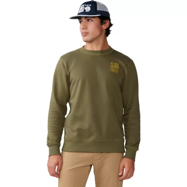 imageMountain Hardwear Mens MHW Graphic M Crew 2Combat Green
