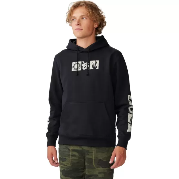 imageMountain Hardwear Mens MHW Logo Plus M HoodyBLACK