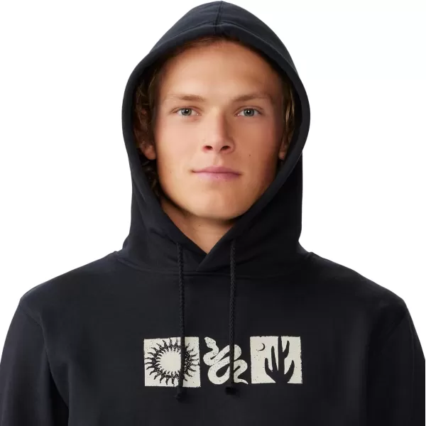 imageMountain Hardwear Mens MHW Logo Plus M HoodyBLACK