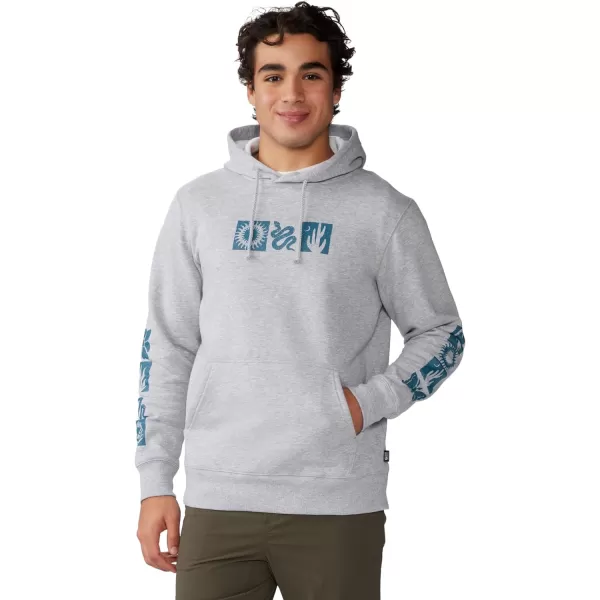 imageMountain Hardwear Mens MHW Logo Plus M HoodyHardwear Grey Heather