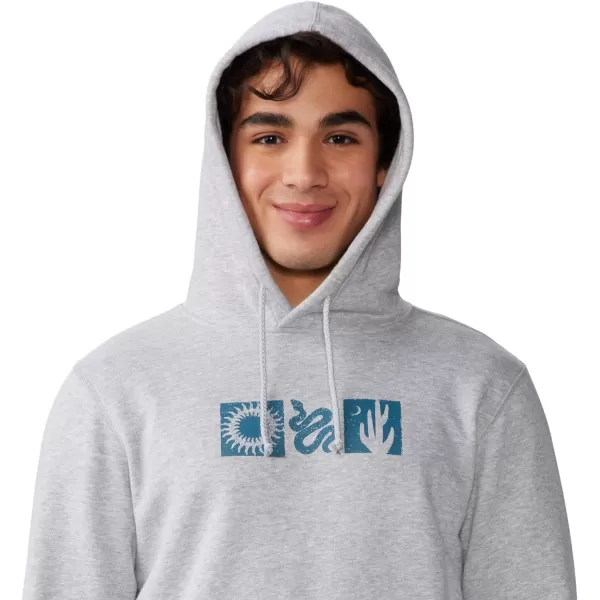 imageMountain Hardwear Mens MHW Logo Plus M HoodyHardwear Grey Heather