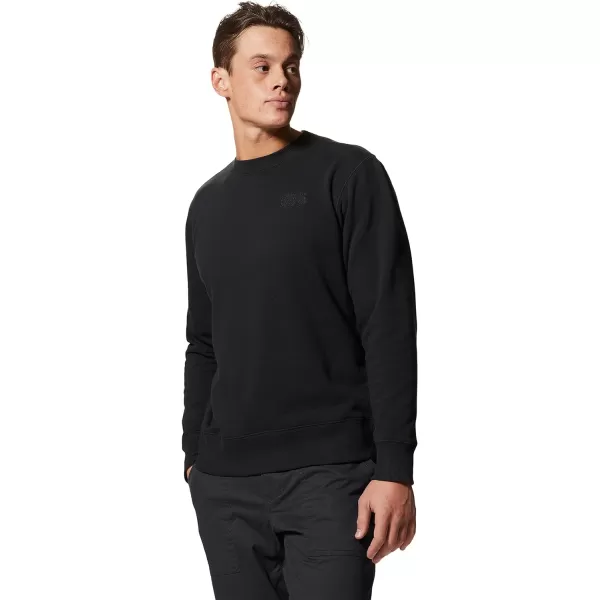 imageMountain Hardwear Mens MHW Logo Pullover Crew for Travel Camping and Casual WearBlack