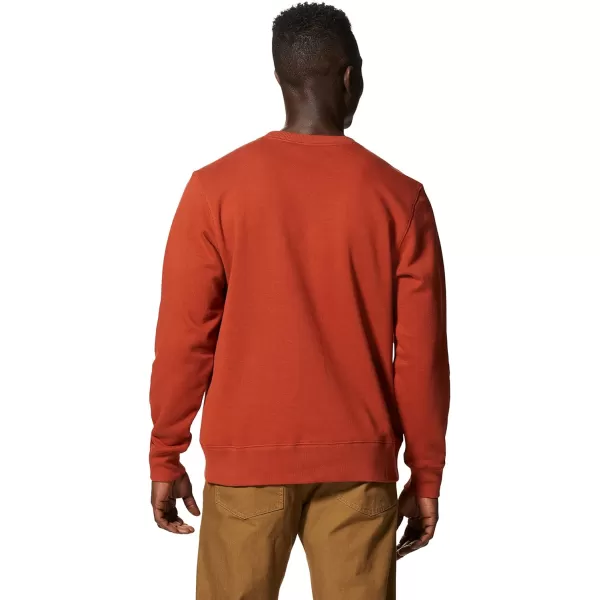 imageMountain Hardwear Mens MHW Logo Pullover Crew for Travel Camping and Casual WearDark Copper