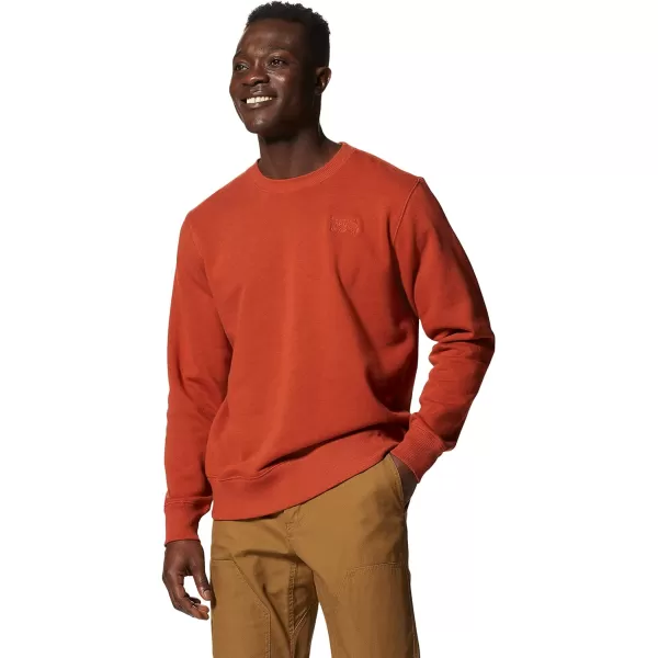 imageMountain Hardwear Mens MHW Logo Pullover Crew for Travel Camping and Casual WearDark Copper