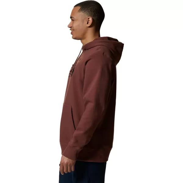imageMountain Hardwear Mens MHW Logo Pullover Hoody for Travel Camping and Casual WearClay Earth