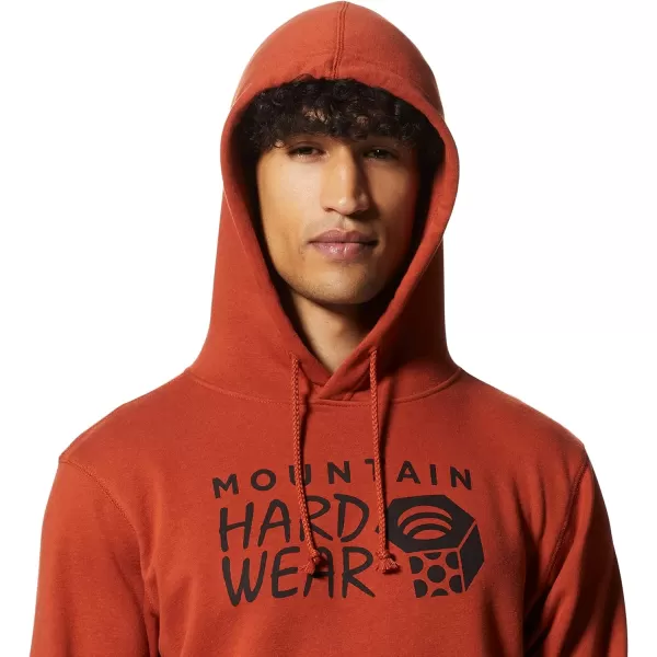 imageMountain Hardwear Mens MHW Logo Pullover Hoody for Travel Camping and Casual WearDark Copper