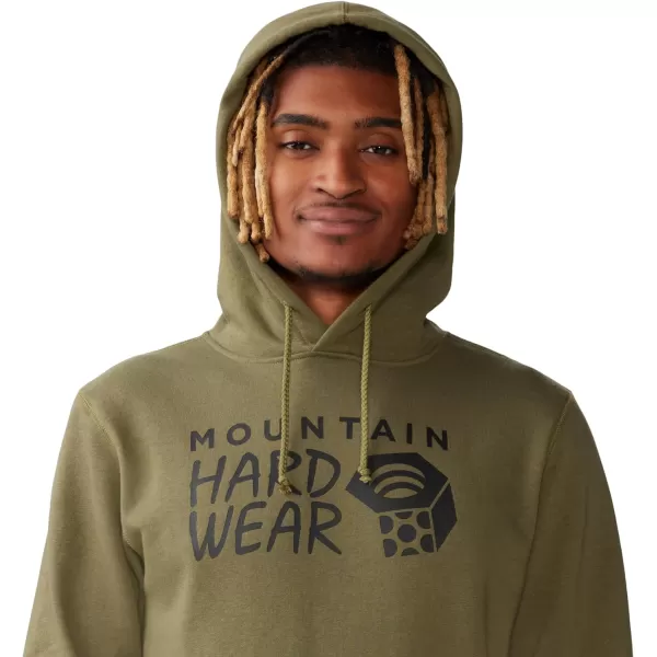 imageMountain Hardwear Mens MHW Logo Pullover HoodyCombat Green
