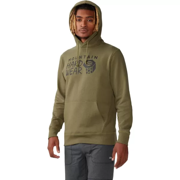 imageMountain Hardwear Mens MHW Logo Pullover HoodyCombat Green