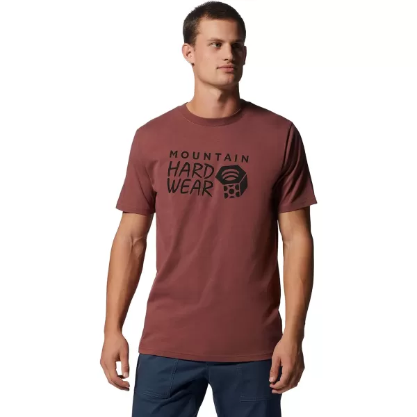 imageMountain Hardwear Mens MHW Logo Short Sleeve  Classic Lightweight Cotton TeeClay Earth