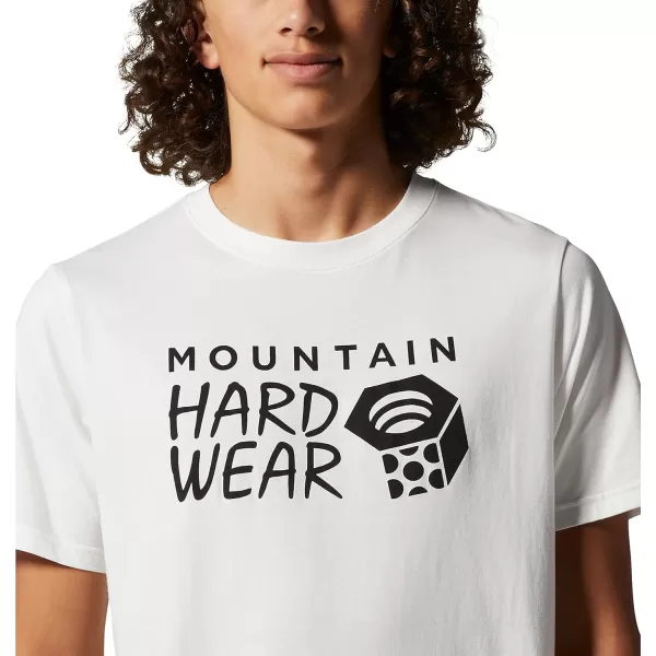 imageMountain Hardwear Mens MHW Logo Short Sleeve  Classic Lightweight Cotton TeeFogbank