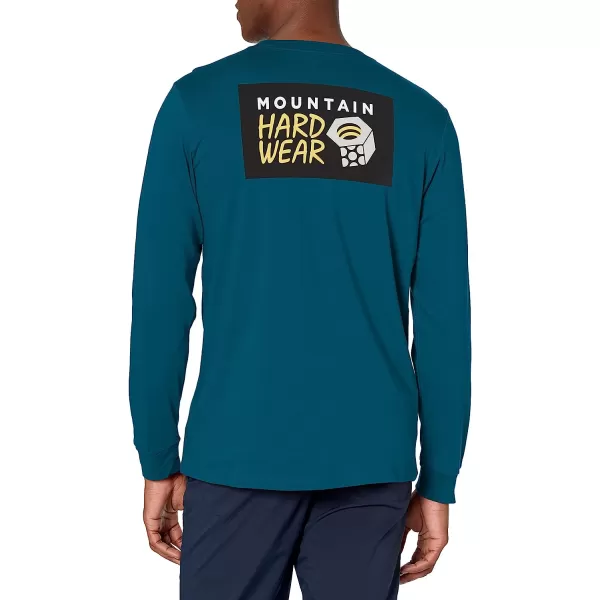 imageMountain Hardwear Mens MHW Logo in a Box Long SleeveDark Caspian